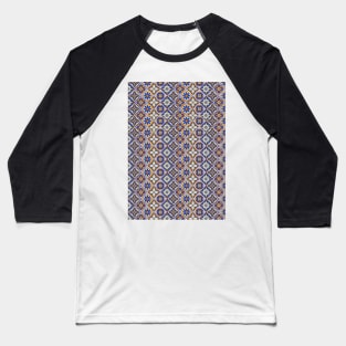 Portuguese Tile Pattern Baseball T-Shirt